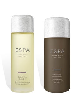 ESPA Detoxifying Bath Oil and Detoxifying Seaweed Bath