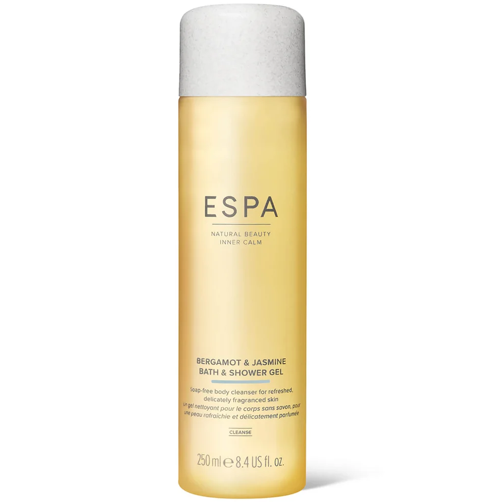 Bergamot & Jasmine Bath & Shower Gel Image 1