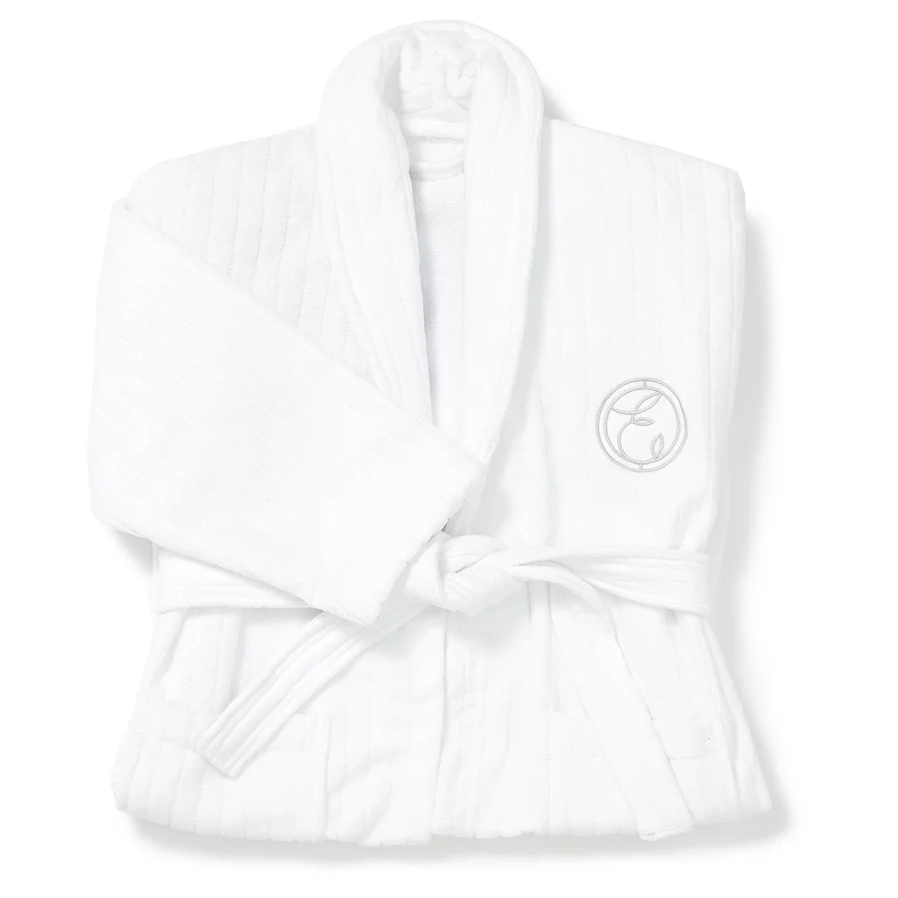 ESPA Cotton Embroidered Bath Robe - S Image 1