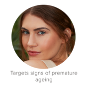 Targets signs of premature ageing